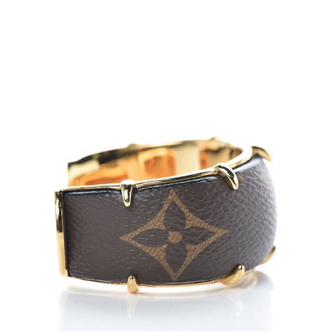 louis vuitton monogram cuff